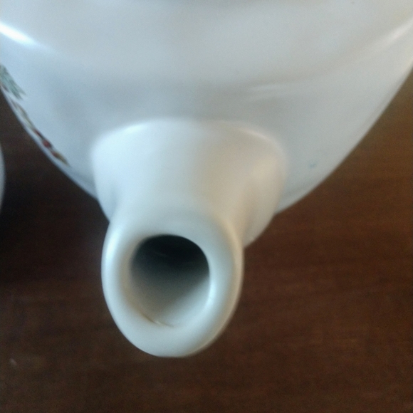 2017 Spectrum Designz White Teapot Floral/Woodland - Picture 5 of 11